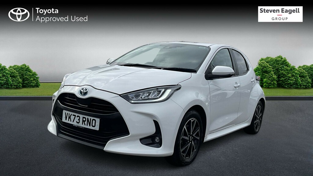 Toyota Yaris 1.5 Vvt-h Design E-cvt Euro 6 Ss White #3