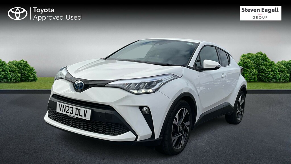 Toyota C-Hr 1.8 Vvt-h Design Cvt Euro 6 Ss White #3