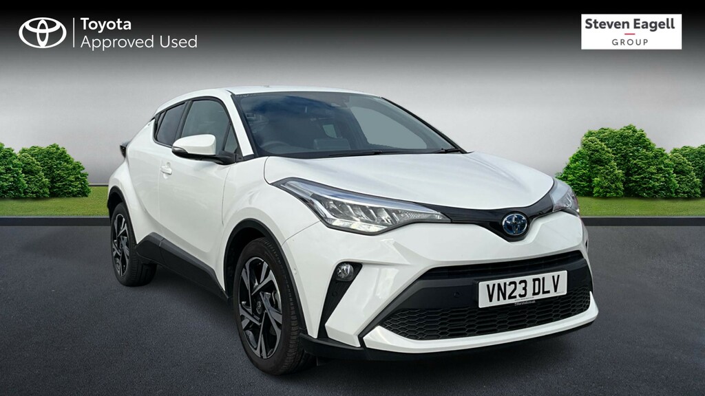 Toyota C-Hr 1.8 Vvt-h Design Cvt Euro 6 Ss White