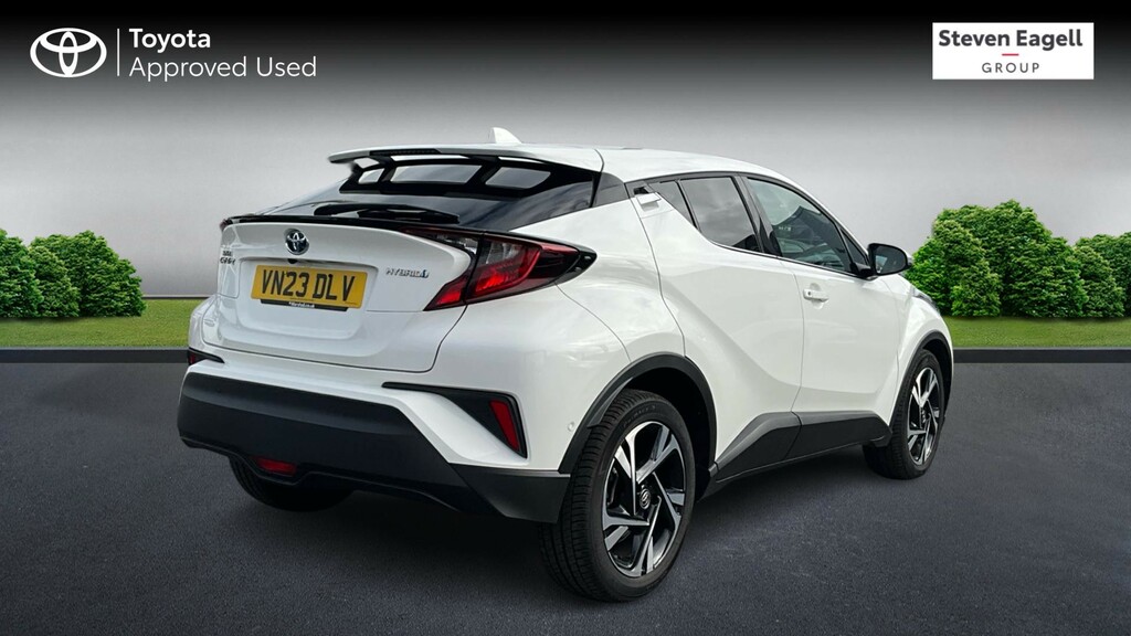 Toyota C-Hr 1.8 Vvt-h Design Cvt Euro 6 Ss White #2