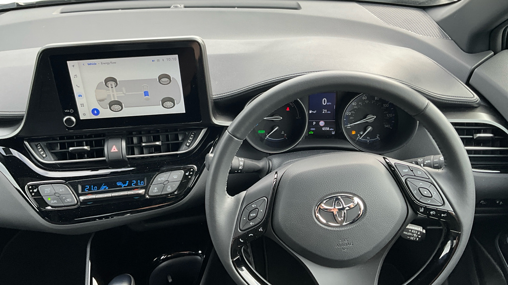 Toyota C-Hr 1.8 Vvt-h Design Cvt Euro 6 Ss White #6