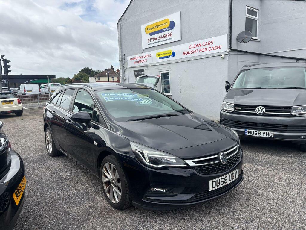 Vauxhall Astra 1.0I Turbo Ecotec Design Sports Tourer Euro 6 S S Blue