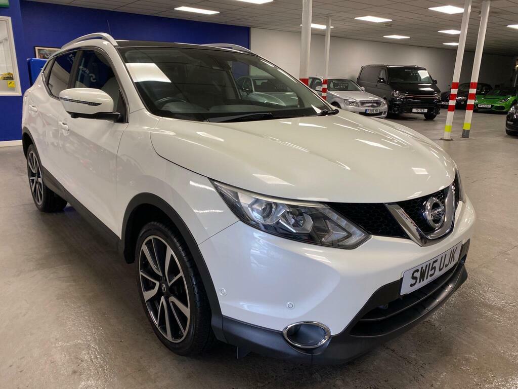 Nissan Qashqai 1.6 Dig-t Tekna 2Wd Euro 6 S S White