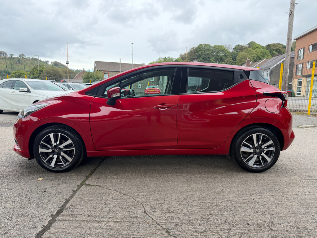 Nissan Micra Ig-t Acenta YH18XEF Red #5