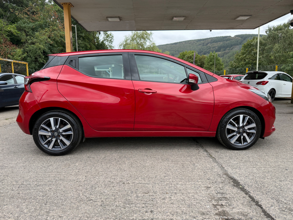 Nissan Micra Ig-t Acenta YH18XEF Red #4