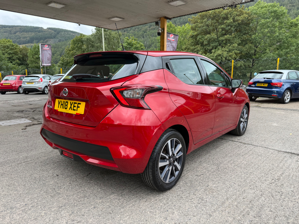 Nissan Micra Ig-t Acenta YH18XEF Red #6