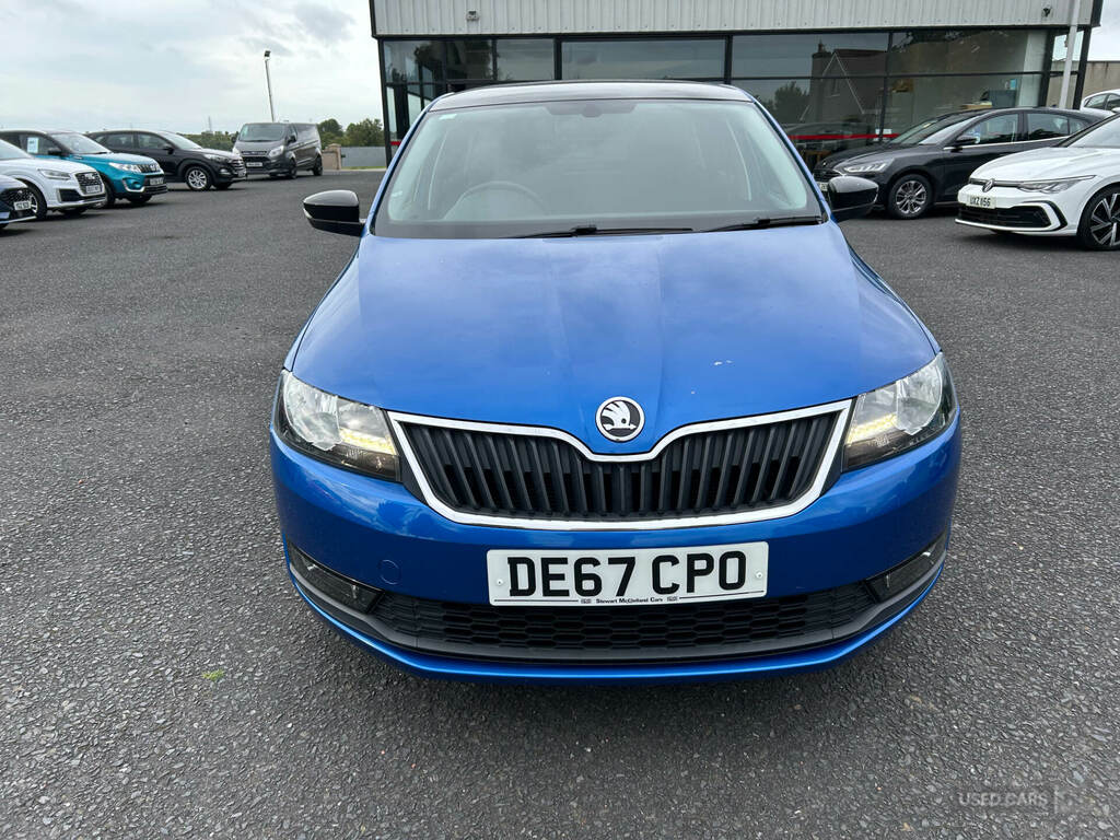 Skoda Rapid 1.0 Tsi 110 Se Sport Blue #2