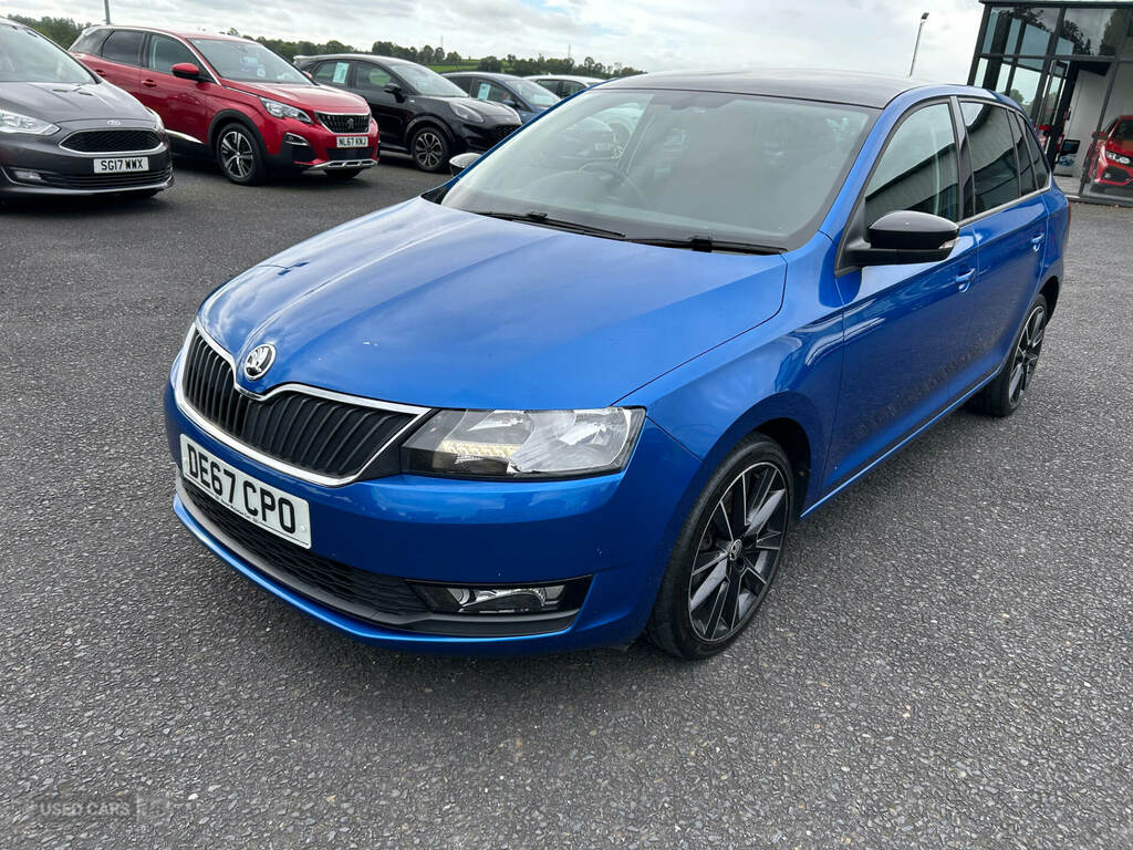 Skoda Rapid 1.0 Tsi 110 Se Sport Blue #3