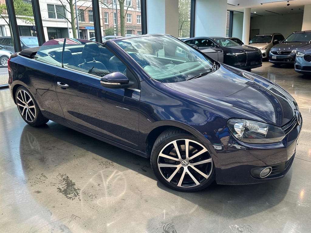 Volkswagen Golf 2.0 Tdi Bluemotion Tech Gt Cabriolet Euro 5 Ss Purple #5