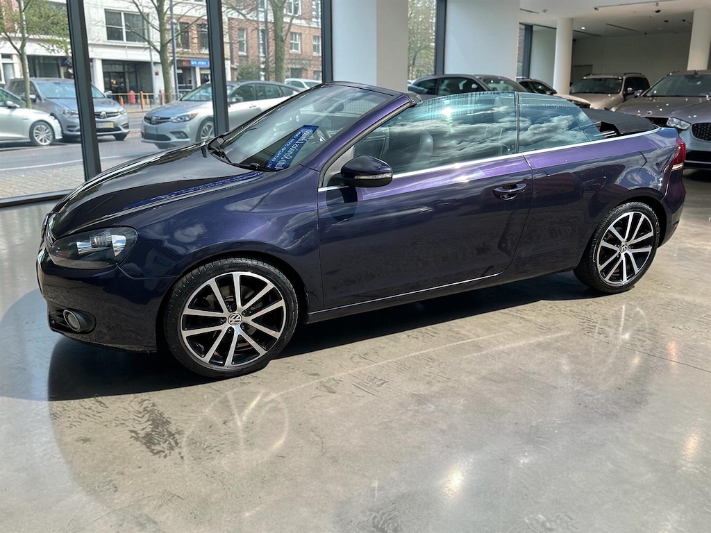 Volkswagen Golf 2.0 Tdi Bluemotion Tech Gt Cabriolet Euro 5 Ss Purple #6