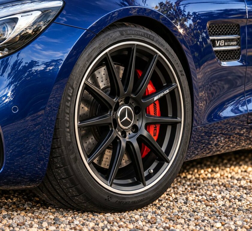 Mercedes-Benz AMG GT 4L S Blue #4