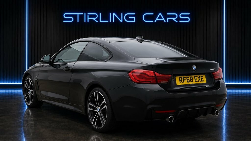 BMW 4 Series Gran Coupe 3L M Sport Black #2