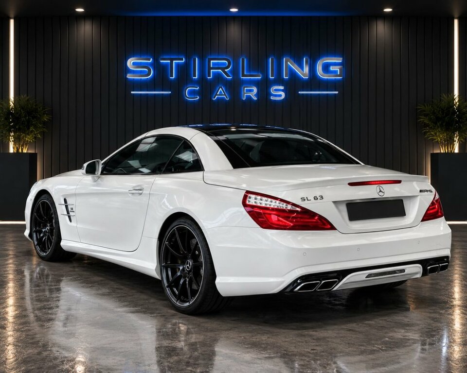 Mercedes-Benz SL Class 5.5L Amg White #2