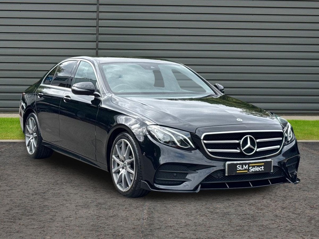 Mercedes-Benz E Class 2.0 E220d Amg Line Edition Saloon G Tro RX70UUS Black