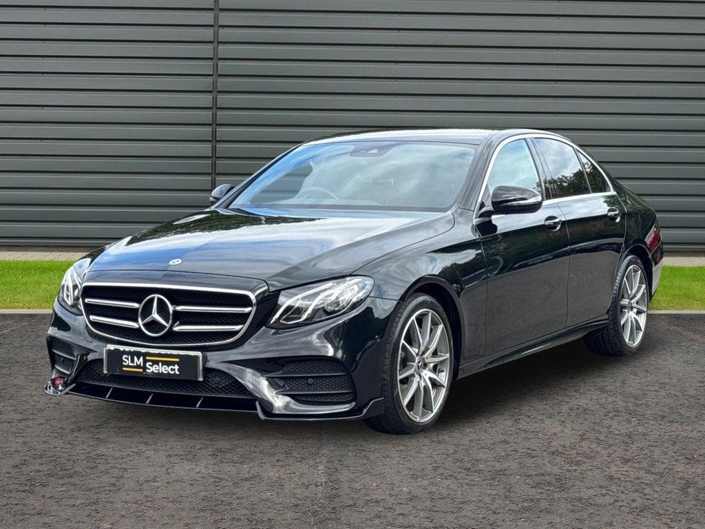 Mercedes-Benz E Class 2.0 E220d Amg Line Edition Saloon G Tro RX70UUS Black #3