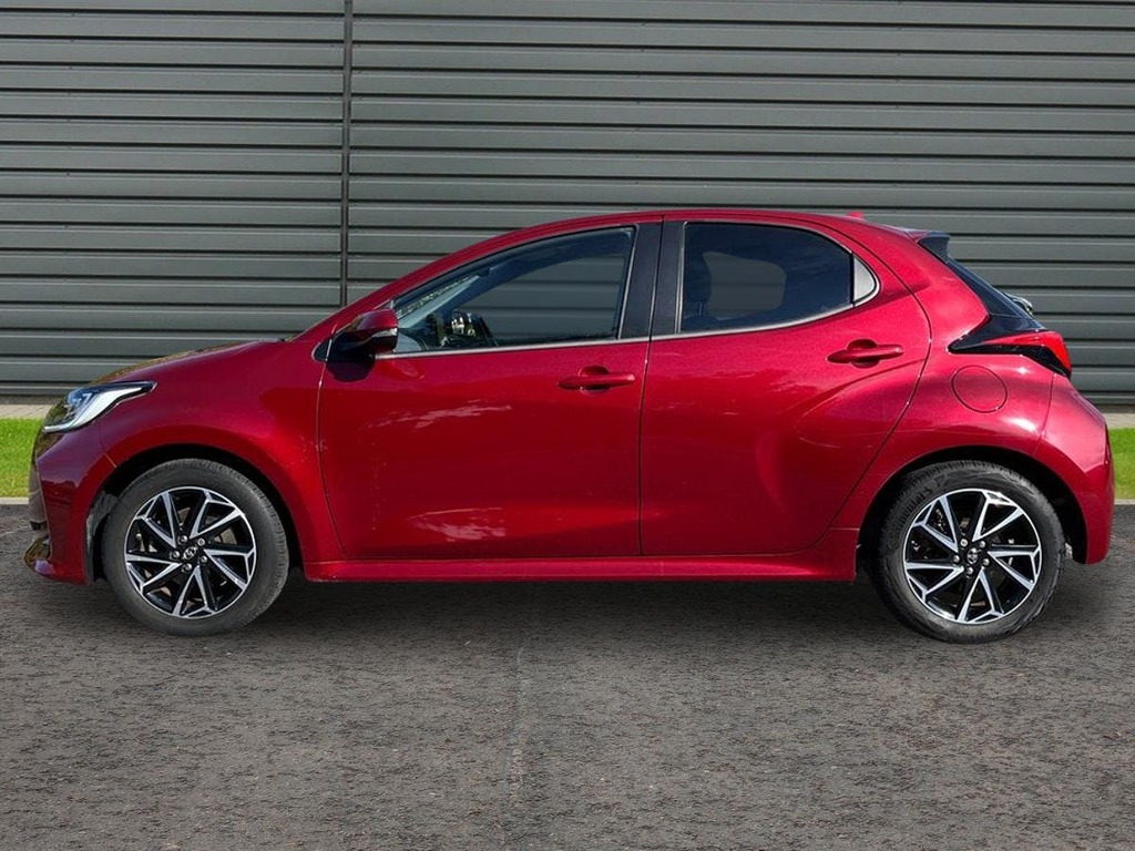 Toyota Yaris 1.5 Vvt-h Design Hatchback Hybrid E Cvt Red #6