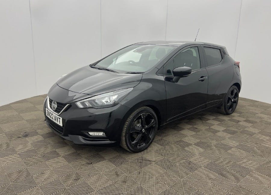 Nissan Micra 1.0 1.0 Ig T N Sport Hatchback Xtron Black #4