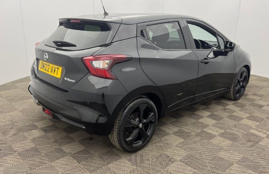 Nissan Micra 1.0 1.0 Ig T N Sport Hatchback Xtron Black #2