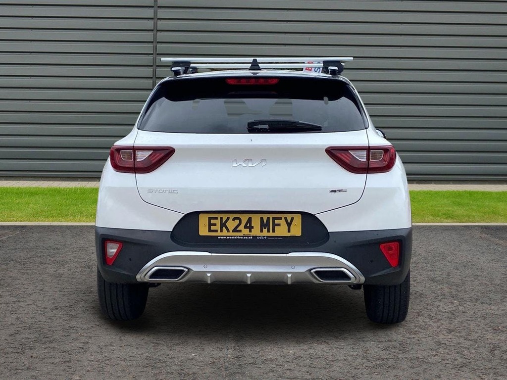 Kia Stonic 1.0 T Gdi Mhev Gt Line S Suv Hybrid Dct White #4