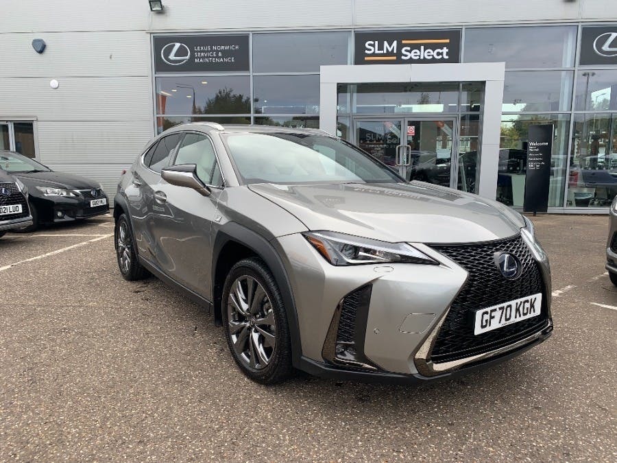 Lexus UX 2.0 250H F Sport Suv Hybrid E Cvt Blue