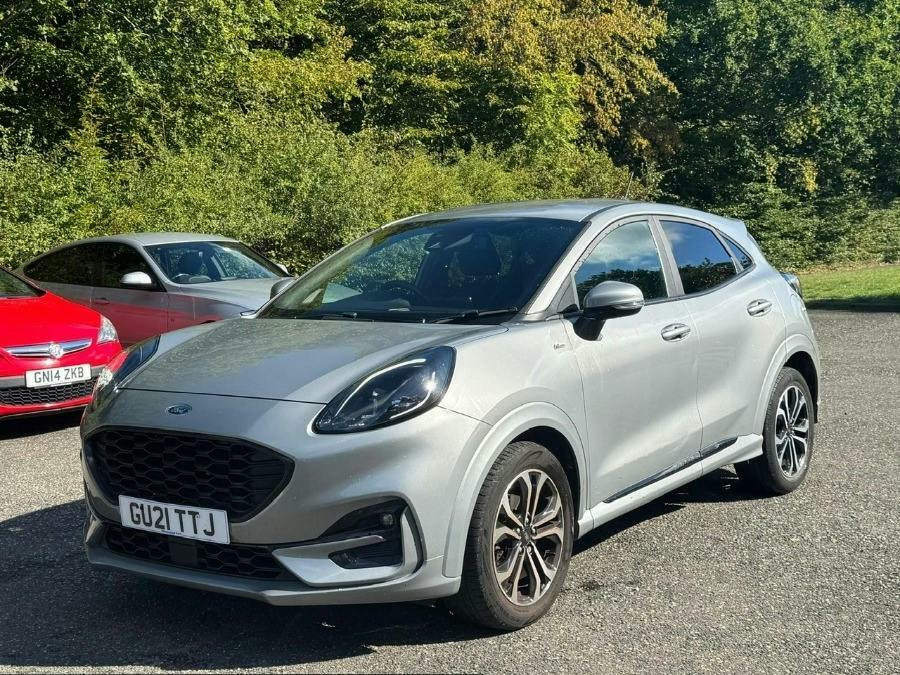 Ford Puma 1.0 Ecoboost Hybrid Mhev Titanium Black #4