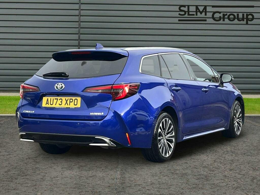 Toyota Corolla 1.8 Vvt-h Design Touring Sports Hybrid Blue #3