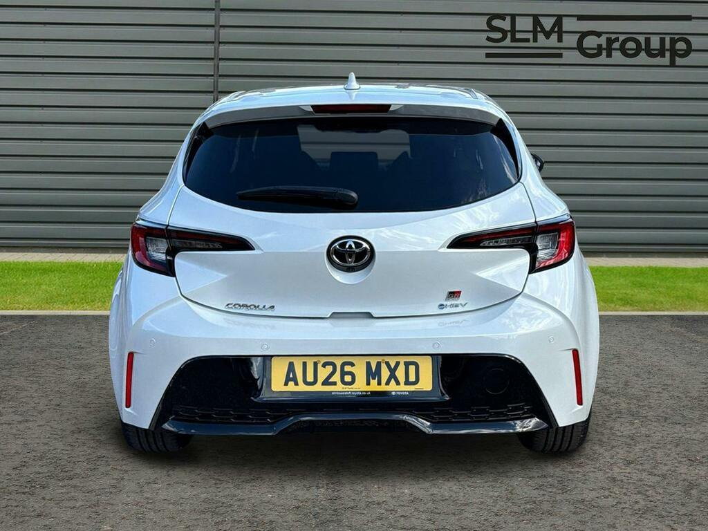 Toyota Corolla 1.8 Vvt-h Gr Sport Hatchback Hybrid Cvt White #4