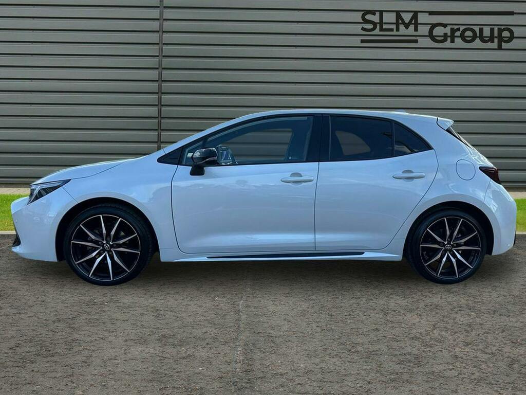 Toyota Corolla 1.8 Vvt-h Gr Sport Hatchback Hybrid Cvt White #6