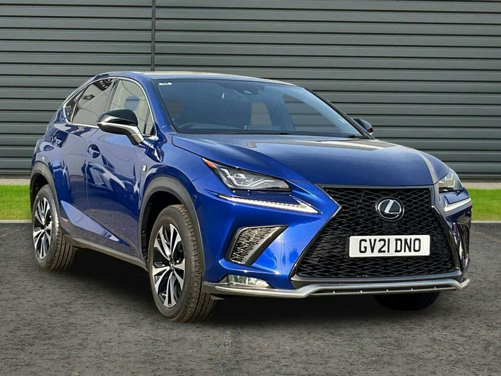 Lexus NX 2.5 300H F Sport Suv Hybrid E Cvt 4Wd Blue