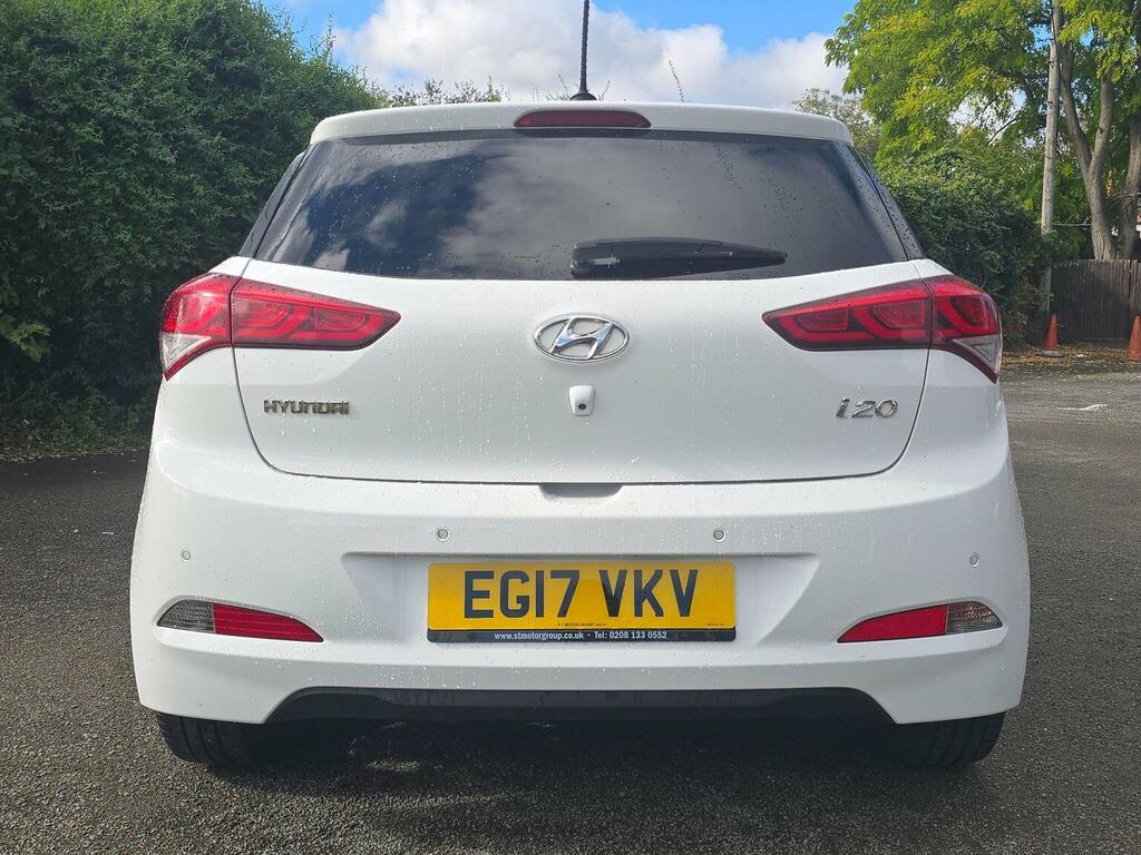 Hyundai I20 Hatchback 1.4 Premium Se Nav Euro 6 2017 White #6