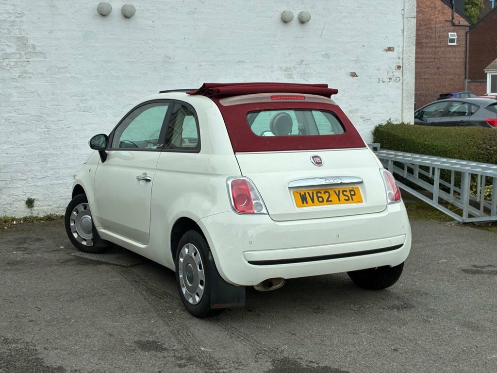 Fiat 500C 1.2L Pop White #6