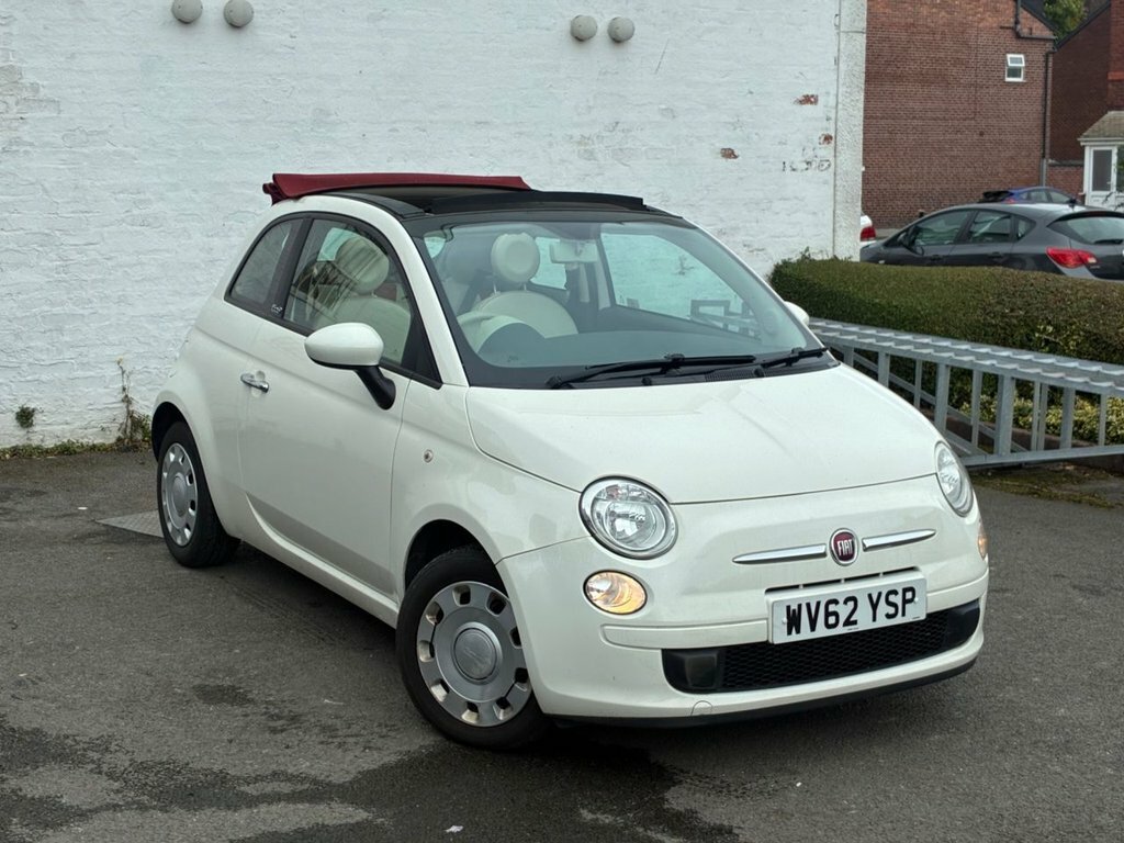 Fiat 500C 1.2L Pop White
