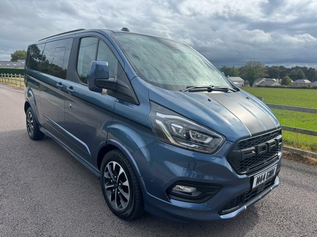 Ford Tourneo Custom 2.0 320 Ecoblue Sport L2 Euro 6 Ss Blue