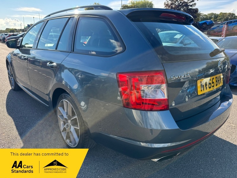 Skoda Octavia Vrs Tdi NV65BKN Grey #4