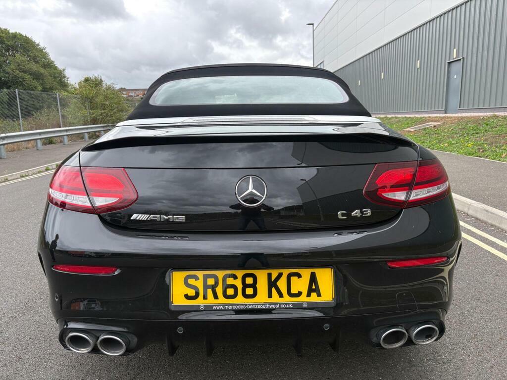 Mercedes-Benz C Class 3.0 C43 V6 Amg Premium Plus Cabriolet G-tronic Black #4