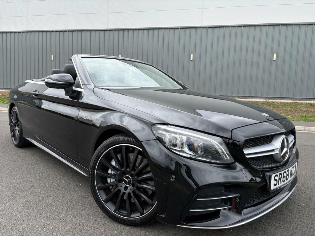 Mercedes-Benz C Class 3.0 C43 V6 Amg Premium Plus Cabriolet G-tronic Black