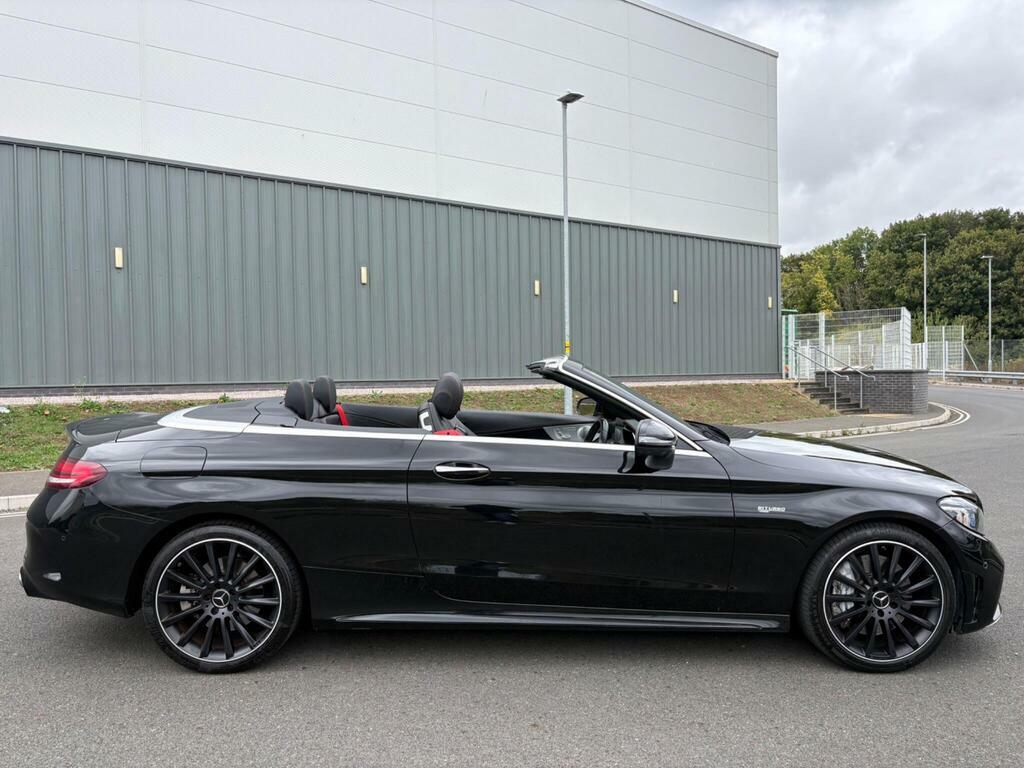 Mercedes-Benz C Class 3.0 C43 V6 Amg Premium Plus Cabriolet G-tronic Black #2