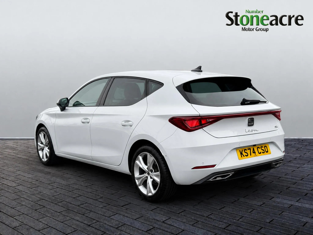 Seat Leon 1.5 Tsi Evo Fr Euro 6 Ss White #5