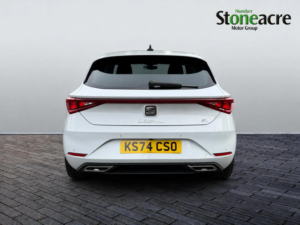 Seat Leon 1.5 Tsi Evo Fr Euro 6 Ss White #4