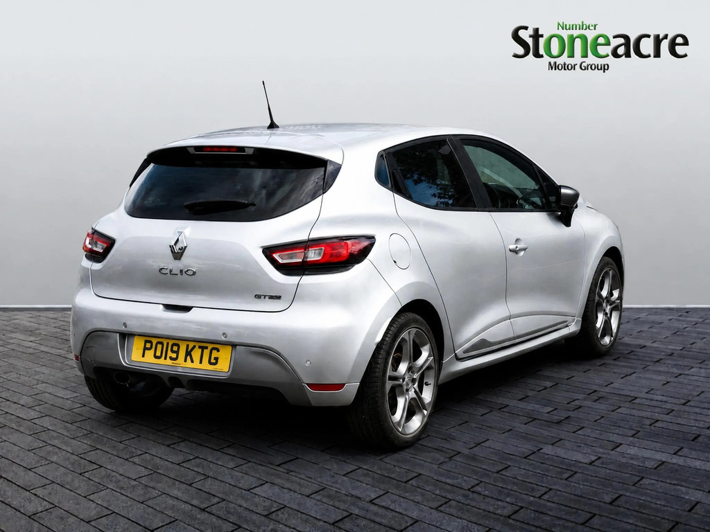 Renault Clio Clio Gt Line Tce PO19KTG Silver #4