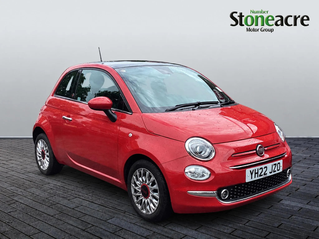 Fiat 500 Hatchback Grey #1