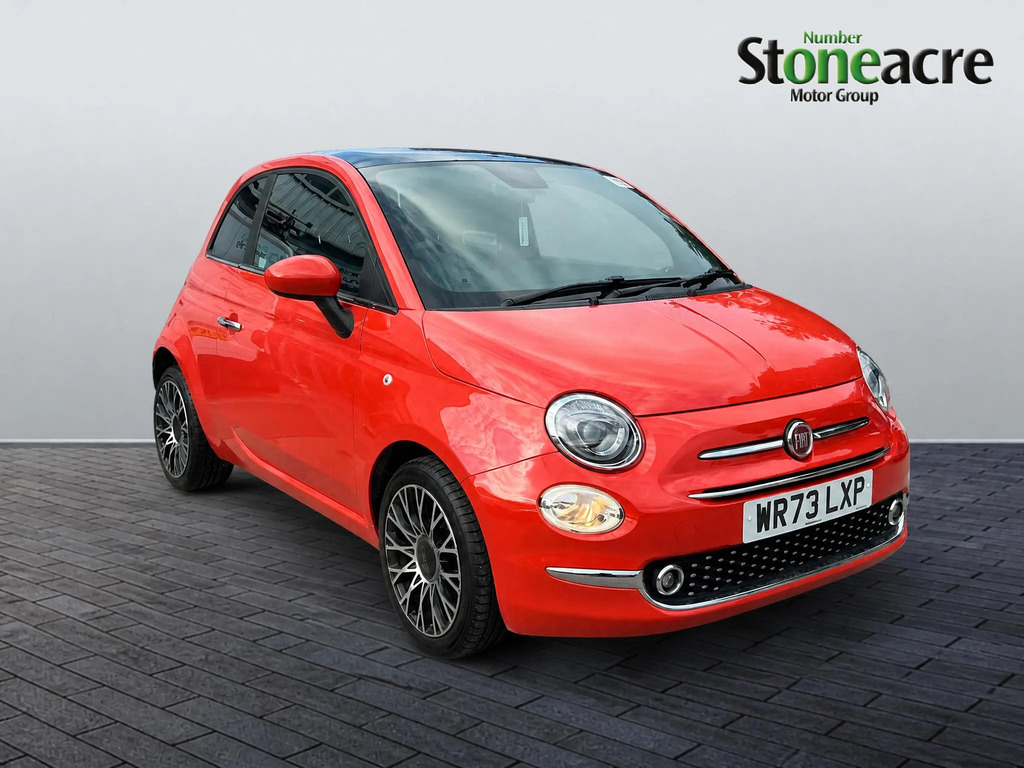 Fiat 500 Hatchback Grey #1