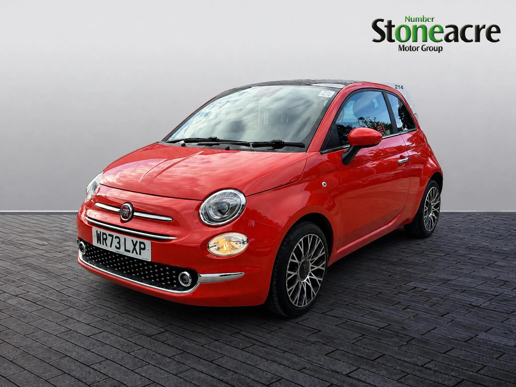 Fiat 500 Hatchback Grey #3