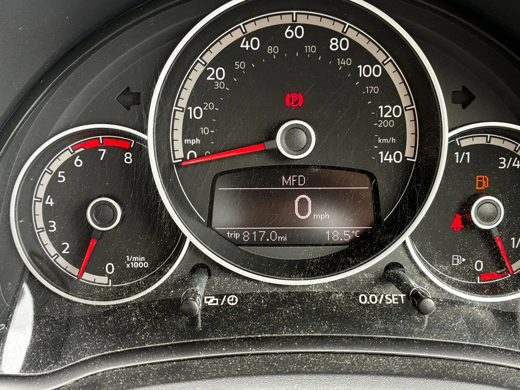 Volkswagen Up Hatchback Red #26