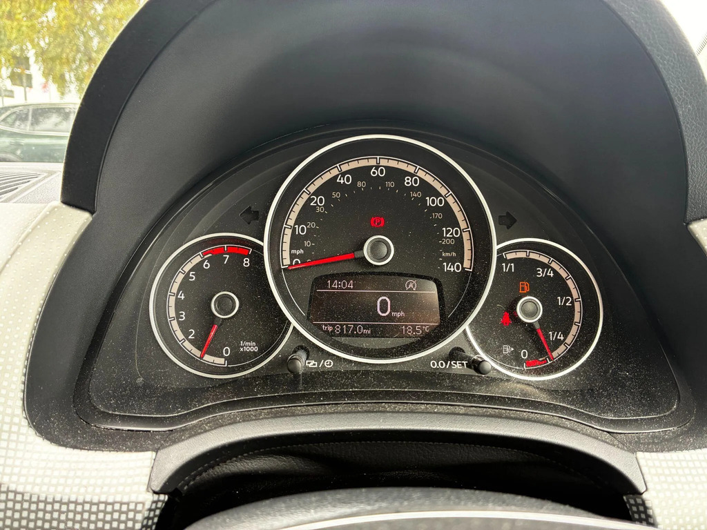 Volkswagen Up Hatchback Red #13