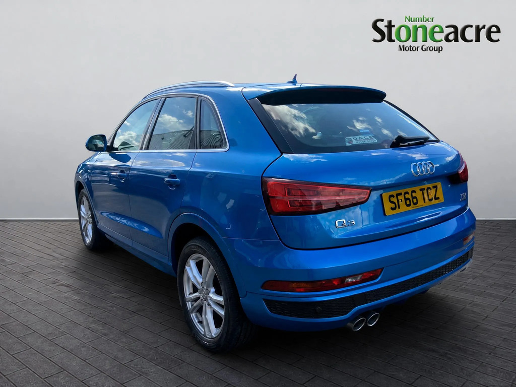 Audi Q3 2.0 Tdi S Line Quattro Euro 6 Ss Blue #4
