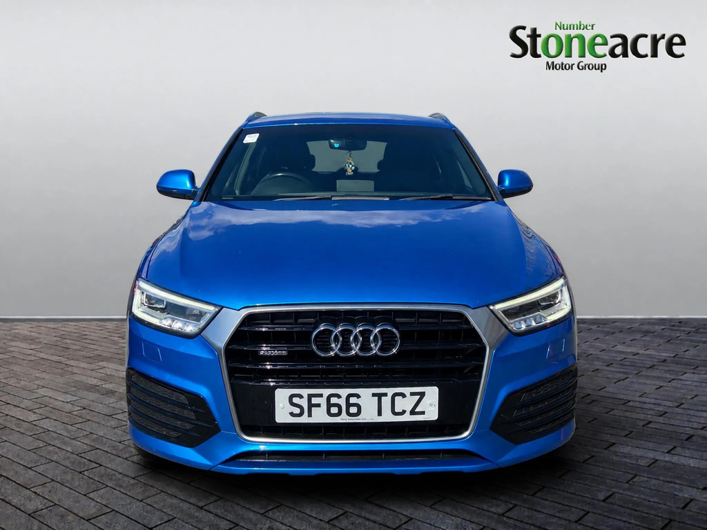 Audi Q3 2.0 Tdi S Line Quattro Euro 6 Ss Blue #2