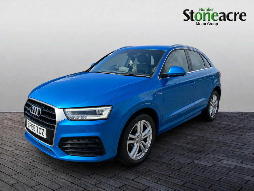 Audi Q3 2.0 Tdi S Line Quattro Euro 6 Ss Blue #3