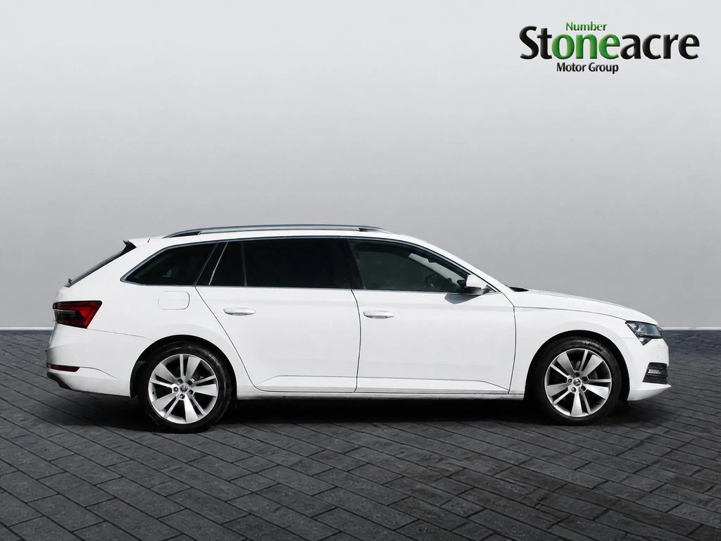 Skoda Superb 2.0 Tdi Se L Dsg Euro 6 Ss White #2