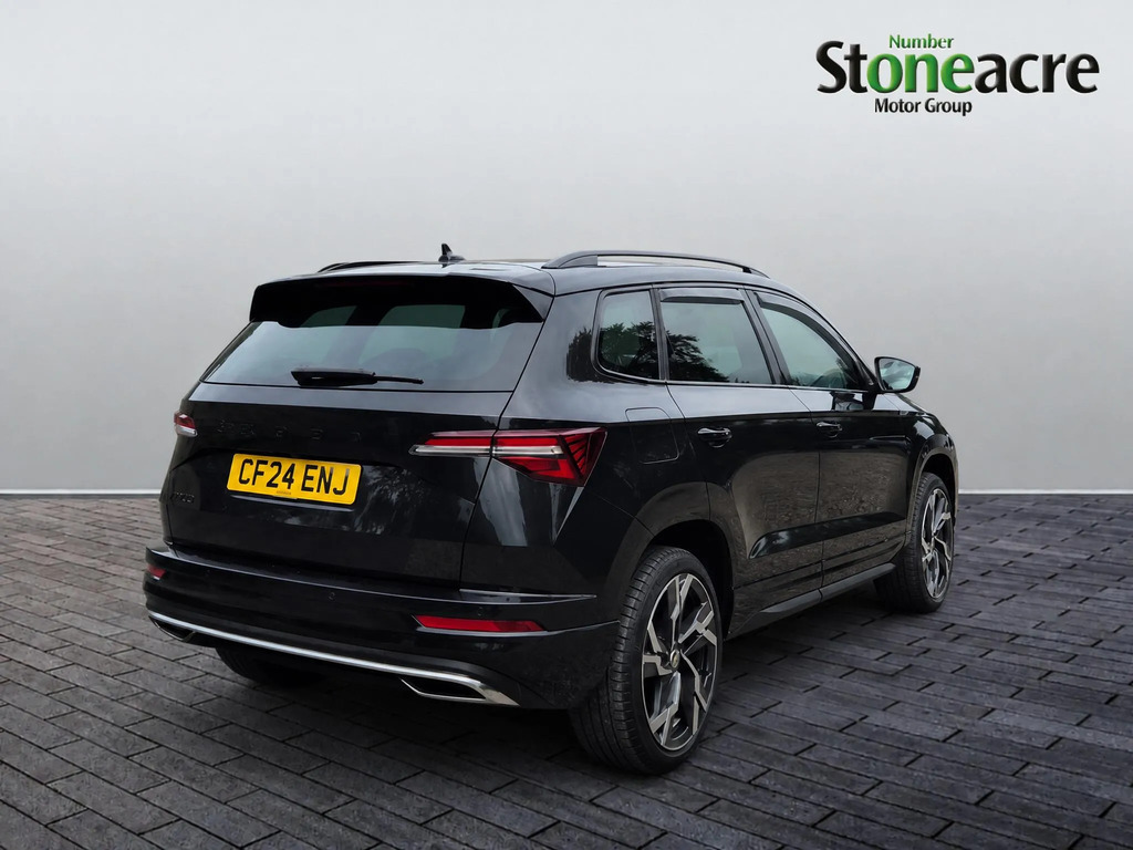 Skoda Karoq 1.5 Tsi Act Sportline Dsg Euro 6 Ss Black #3